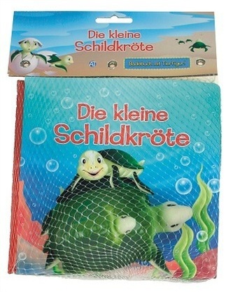 Die kleine Schildkröte - Badebuch u. Tierfigur