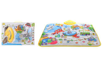 Hudební koberec dopravní prostředky