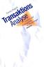 Transaktionsanalyse