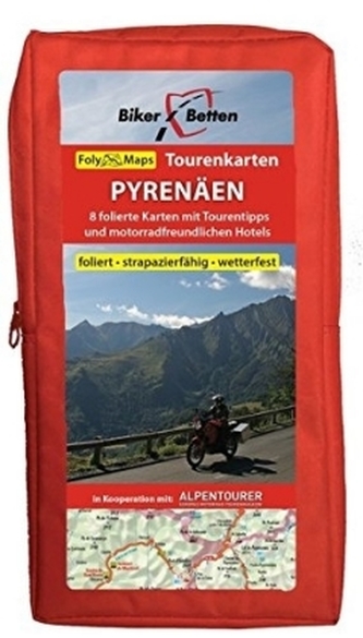 Biker Betten - Pyrenäen, 8 Karten