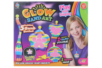 Výroba fľaštičiek so svietiacim pieskom