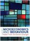 Microeconomics and Behaviour
