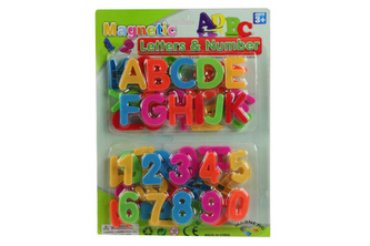 Magnetické čísla a písmená karta