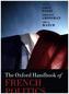 The Oxford Handbook of French Politics
