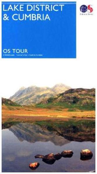 Touring Map Lake District & Cumbria