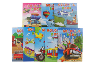 Omaľovánky A4 dopravné prostriedky mix motívov (expedujeme iba 1 Ks z ponuky)