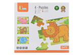 Drevené puzzle - džungľa