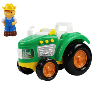 Traktor s panáčkem se zvukem a světlem