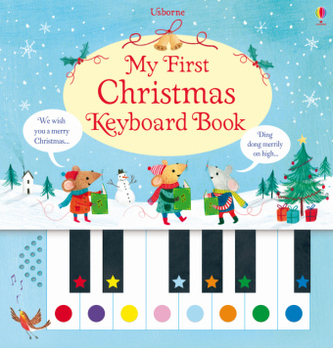 My First Christmas Keyboard book, w. sound panel