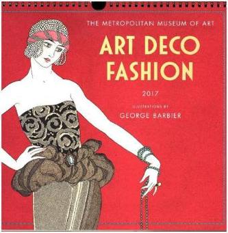 Art Deco Fashion 2017 Wall Calendar