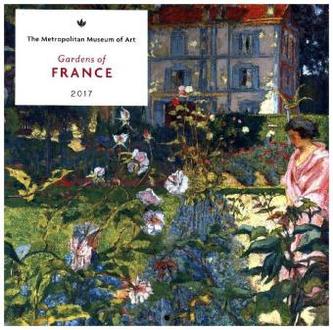 Gardens of France 2017 Mini Wall Calendar
