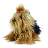 Plyšový pes Yorkshirský teriér sediaci, 23 cm, ECO-FRIENDLY