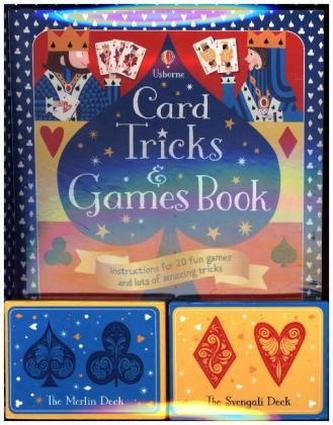 Card Tricks and Games, Book and 2 packs of Cards