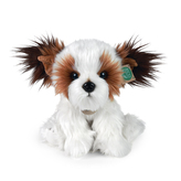plyšový pes shih tzu sedící, 28cm, ECO-FRIENDLY