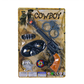 Súprava kovbojská na blistri