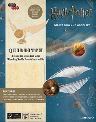 IncrediBuilds: Harry Potter: Quidditch Deluxe Book and Model Set