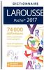 Dictionnaire Larousse de poche plus 2017