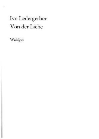 Von der Liebe