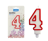 Svíčka č.  4 LUMA