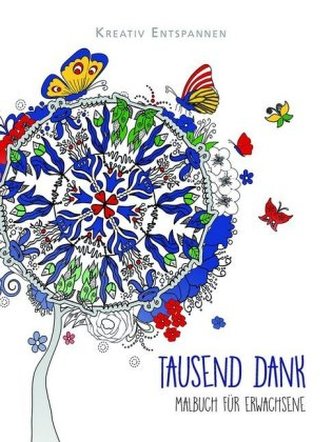 Tausend Dank - Malbuch für Erwachsene