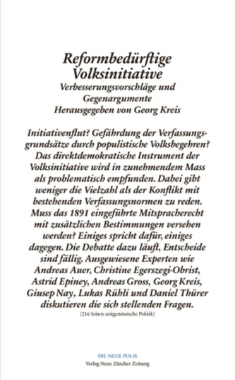 Reformbedürftige Volksinitiative