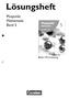 9. Schuljahr,  Lösungen zum Schülerbuch