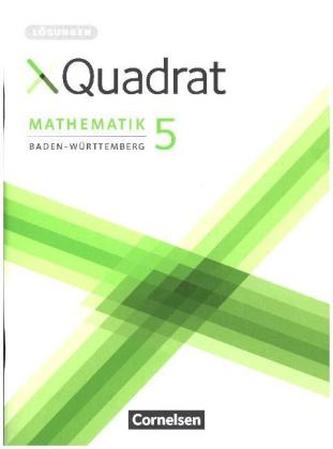 5. Schuljahr, Lösungen zum Schülerbuch