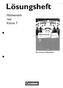 7. Schuljahr, Lösungen zum Schülerbuch