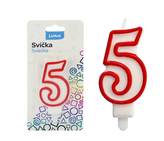 Svíčka č.  5 LUMA