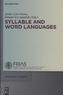 Syllable and Word Languages