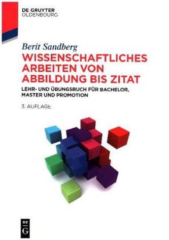 Wissenschaftlich Arbeiten von Abbildung bis Zitat