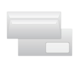 Obálka dopisní DLO samolepící s okýnkem á 50ks