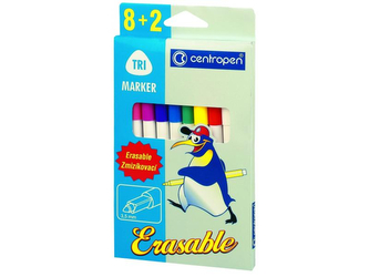 Fix CENTROPEN sada 2569/10 farieb ZMIZÍKOVATEĽNÉ 8+2