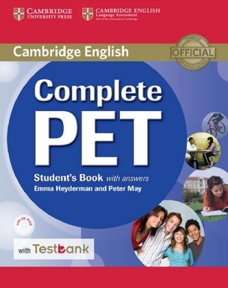 Complete PET - Student's Book with answers, w. CD-ROM and Testbank