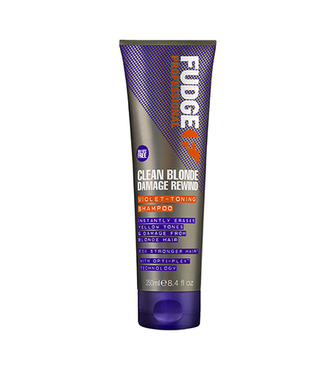 Fudge Clean Blonde Damage Rewind Violet-Toning Shampoo 250ml