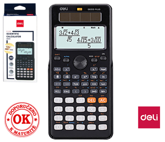 Kalkulačka vedecká DELI ED82ES