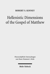 Hellenistic Dimensions of the Gospel of Matthew