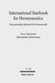 International Yearbook for Hermeneutics / Internationales Jahrbuch für Hermeneutik