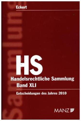 Handelsrechtliche Entscheidungen (HS) (f. Österreich). Bd.41