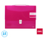 Aktovka spisová box A4  1 přihrádka AURORA DELI EB50442 růžová