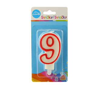 Svíčka č.  9 LUMA