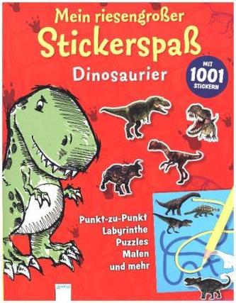 Mein riesengroßer Stickerspaß. Dinosaurier