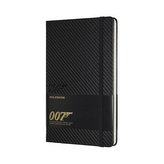 Moleskine James Bond zápisník linkovaný L Carbon