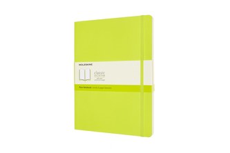 Moleskine Zápisník měkký čistý žlutý XL