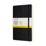 Moleskine Zápisník Expanded měkký čtverečkovaný černý L