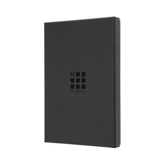 Moleskine Zápisník kožený tvrdý linkovaný hnědý L