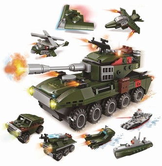 Qman QM-09 Obojživelný Panzer 1803 sada 8v1