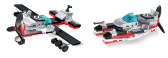 Qman Aircraft Carrier 1406-7 Letadlo A-1 Skyrider 2v1
