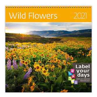Wild Flowers - nástěnný LP kalendář 2021