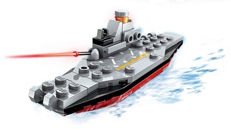 Qman QM-09 Amphibious Panzer 1803-2 Nákladná loď Black Gull